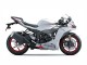 Carenado Moto Kawasaki ZX6R 2023-2025 - Blanco Perla Negro Rojo