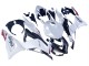 Carenado Moto Kawasaki ZX6R 2023-2025 - Blanco Perla Negro Rojo