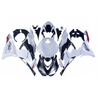 Carenado Moto Kawasaki ZX6R 2023-2025 - Blanco Perla Negro Rojo