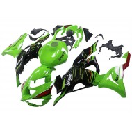 Carenado Moto Kawasaki ZX6R 2023-2025 - Verde Negro