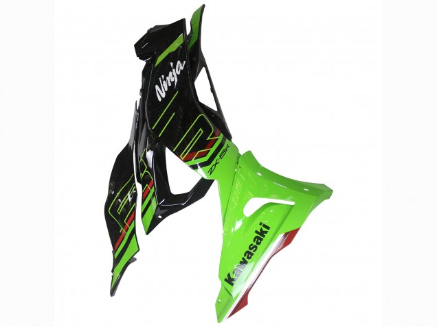 Carenado Moto Kawasaki ZX6R 2023-2025 - Verde Negro