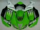 Carenado Moto Kawasaki ZX6R 2007-2008 - Verde Blanco Ninja