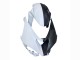Carenado Moto Kawasaki ZX6R 2023-2025 - Negro Blanco Flower