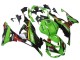 Carenado Moto Kawasaki ZX6R 2023-2025 - Verde Negro Rojo Amarillo Dunlop