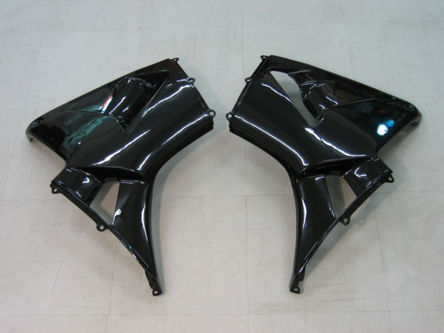 Carenado Moto Honda CBR600RR 2003-2004 - Negro Brillante Rojo Calcomanías