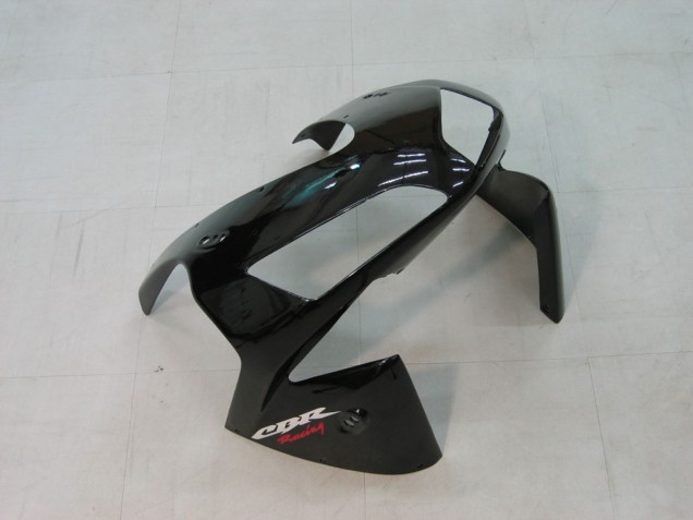 Carenado Moto Honda CBR600RR 2003-2004 - Negro Brillante Rojo Calcomanías