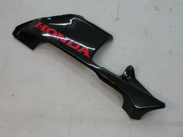 Carenado Moto Honda CBR600RR 2003-2004 - Negro Brillante Rojo Calcomanías