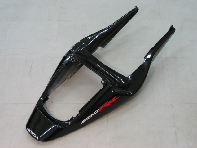 Carenado Moto Honda CBR600RR 2003-2004 - Negro Brillante Rojo Calcomanías