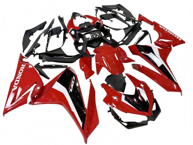 Carenados Moto Honda CBR500R 2022-2023 - Rojo Blanco Negro