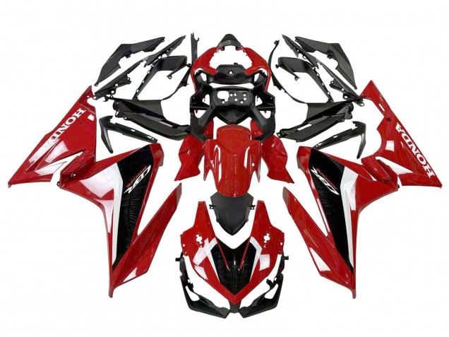 Carenados Moto Honda CBR500R 2022-2023 - Rojo Blanco Negro