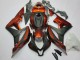 Kits Carenados Moto Honda CBR600RR 2007-2008 - Naranja Negro Mate