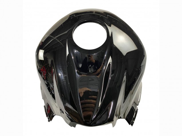 Kits Carenados Moto Honda CBR600RR 2007-2008 - Plata Negro Brillante