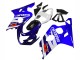 Kits Carenados Moto Suzuki GSXR 600 / GSXR 750 2004-2005 - Blanco Azul Negro Rojo