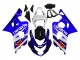 Kits Carenados Moto Suzuki GSXR 600 / GSXR 750 2004-2005 - Blanco Azul Negro Rojo