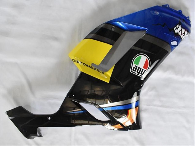 Carenado Moto Kawasaki ZX6R 2007-2008 - Azul Tiburón