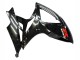 Carenado Moto Suzuki GSXR 600 / GSXR 750 2006-2007 - Negro Brillante Plata Rojo