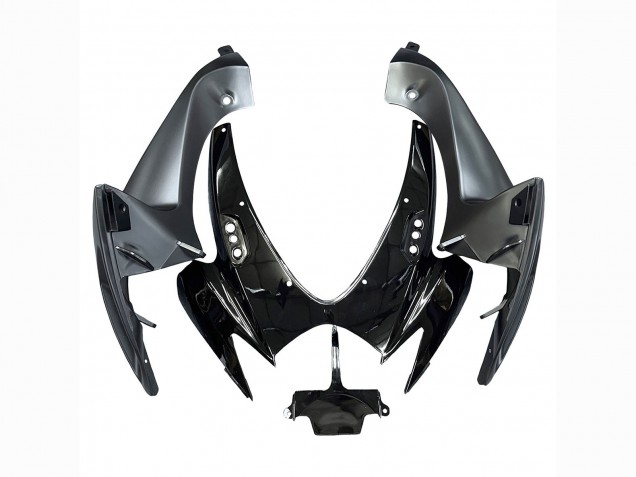 Carenado Moto Suzuki GSXR 600 / GSXR 750 2006-2007 - Negro Brillante Plata Rojo