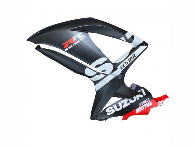 Carenado Moto Suzuki GSXR 600 / GSXR 750 2008-2010 - Negro Mate Rojo Blanco