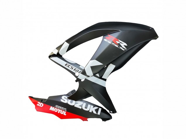 Carenado Moto Suzuki GSXR 600 / GSXR 750 2008-2010 - Negro Mate Rojo Blanco