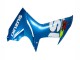 Carenado Moto Suzuki GSXR 600 / GSXR 750 2011-2024 - Azul Claro Verde Blanco Rojo