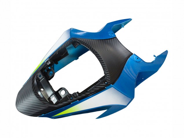 Carenado Moto Suzuki GSXR 600 / GSXR 750 2011-2024 - Azul Claro Verde Blanco Rojo