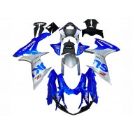 Carenado Moto Suzuki GSXR 600 / GSXR 750 2011-2024 - Azul Plata Ecstar