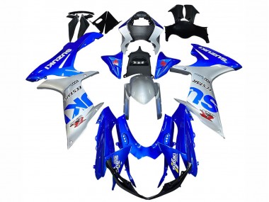 Carenado Moto Suzuki GSXR 600 / GSXR 750 2011-2024 - Azul Plata Ecstar