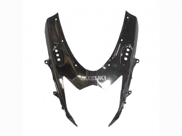 Carenado Moto Suzuki GSXR 600 / GSXR 750 2011-2024 - Negro Mate Negro Brillante Blanco Calcomanía