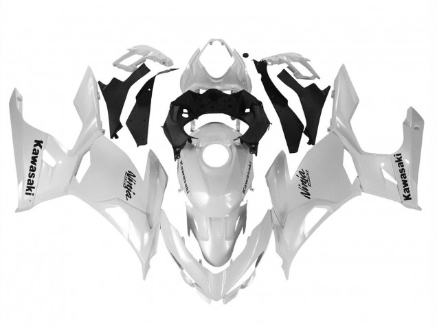 Carenado Moto Kawasaki Ninja 400 2018-2024 - Blanco Brillante