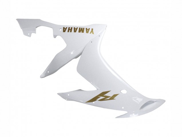 Carenado Moto Yamaha YZF 1000 R1 2004-2006 - Blanco Oro Calcomanías