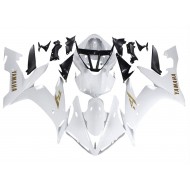 Carenado Moto Yamaha YZF 1000 R1 2004-2006 - Blanco Oro Calcomanías