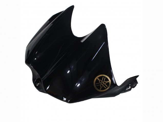 Carenado Moto Yamaha YZF 1000 R1 2004-2006 - Negro Brillante Oro Calcomanías