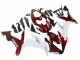 Carenado Moto Yamaha YZF 1000 R1 2004-2006 - Rojo Blanco