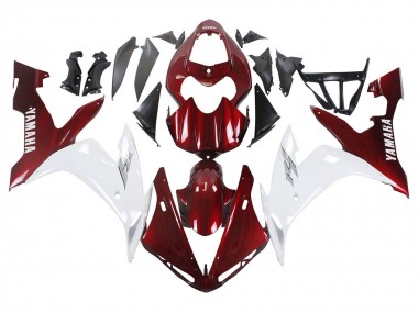 Carenado Moto Yamaha YZF 1000 R1 2004-2006 - Rojo Blanco