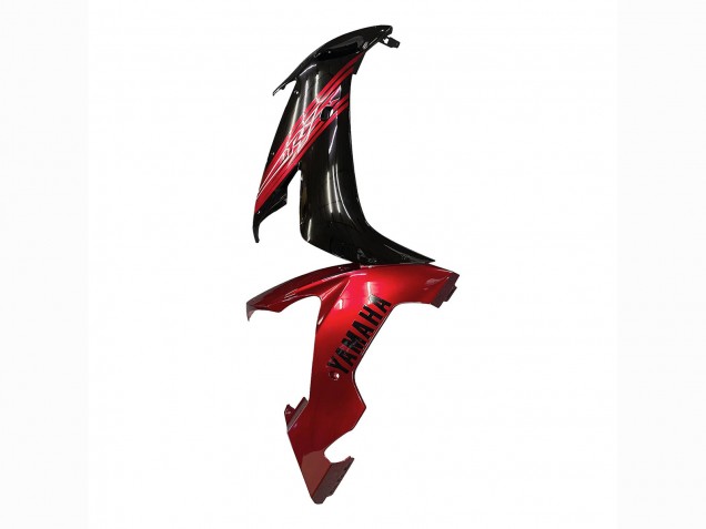 Carenado Moto Yamaha YZF 1000 R1 2004-2006 - Rojo Negro Brillante