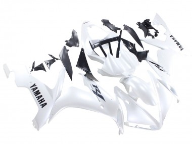Carenado Moto Yamaha YZF 1000 R1 2004-2006 - Blanco Perla Negro Calcomanías