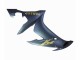 Carenado Moto Yamaha YZF 1000 R1 2004-2006 - Azul Oscuro Oro Calcomanías
