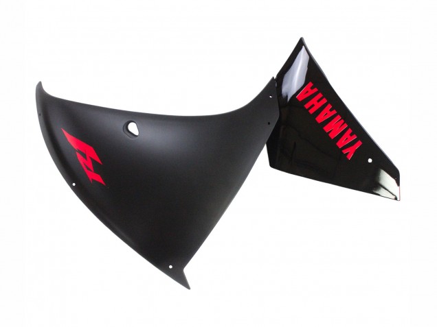 Carenados Moto Yamaha YZF 1000 R1 2009-2011 - Negro Mate Rojo Calcomanía