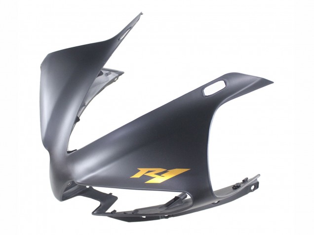 Carenado Moto Yamaha YZF 1000 R1 2012-2014 - Negro Mate Oro Calcomanías