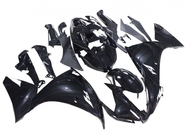 Carenado Moto Yamaha YZF 1000 R1 2012-2014 - Negro Brillante