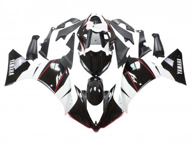 Carenados Moto Yamaha YZF 1000 R1 2012-2014 - Blanco Rojo Negro Brillante