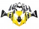 Carenado Moto Yamaha YZF 1000 R1 2012-2014 - Amarillo Blanco Negro