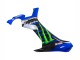 Carenado Moto Yamaha YZF 1000 R1 2015-2019 - Azul Negro Mate Verde Monstruo ENEOS