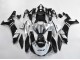 Carenado Moto Yamaha YZF 1000 R1 2020-2025 - Plata Blanco Negro Brillante
