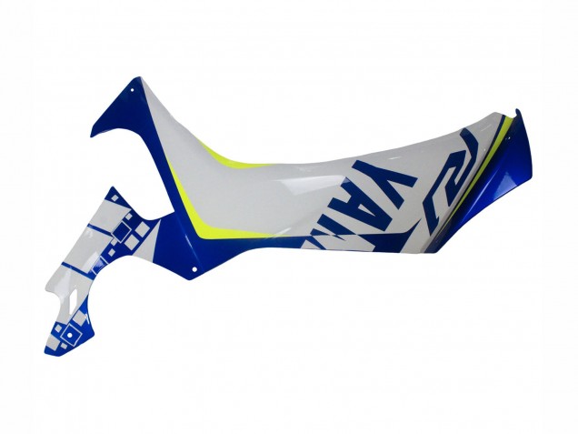 Carenado Moto Yamaha YZF 1000 R1 2020-2025 - Blanco Azul Neon Amarillo Negro Brillante