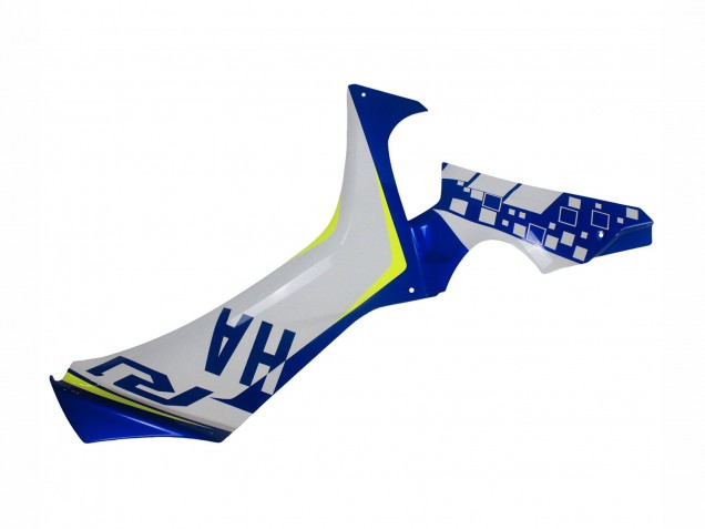Carenado Moto Yamaha YZF 1000 R1 2020-2025 - Blanco Azul Neon Amarillo Negro Brillante