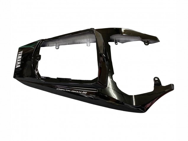 Carenado Moto Yamaha YZF R6S 2006-2009 - Negro Brillante Blanco Calcomanías