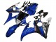 Carenado Moto Yamaha YZF R6S 2006-2009 - Azul Blanco Negro Brillante Yamalube