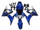 Carenado Moto Yamaha YZF R6S 2006-2009 - Azul Blanco Negro Brillante Yamalube