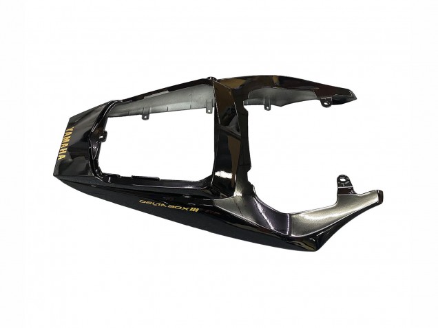 Carenado Moto Yamaha YZF R6 2003-2004 - Negro Brillante Oro Calcomanías